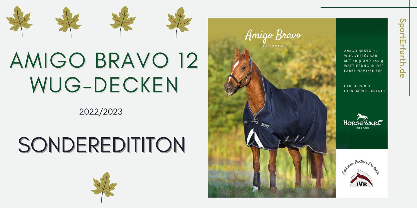 Horseware Outdoordecke Amigo Bravo 12 WUG 150g
