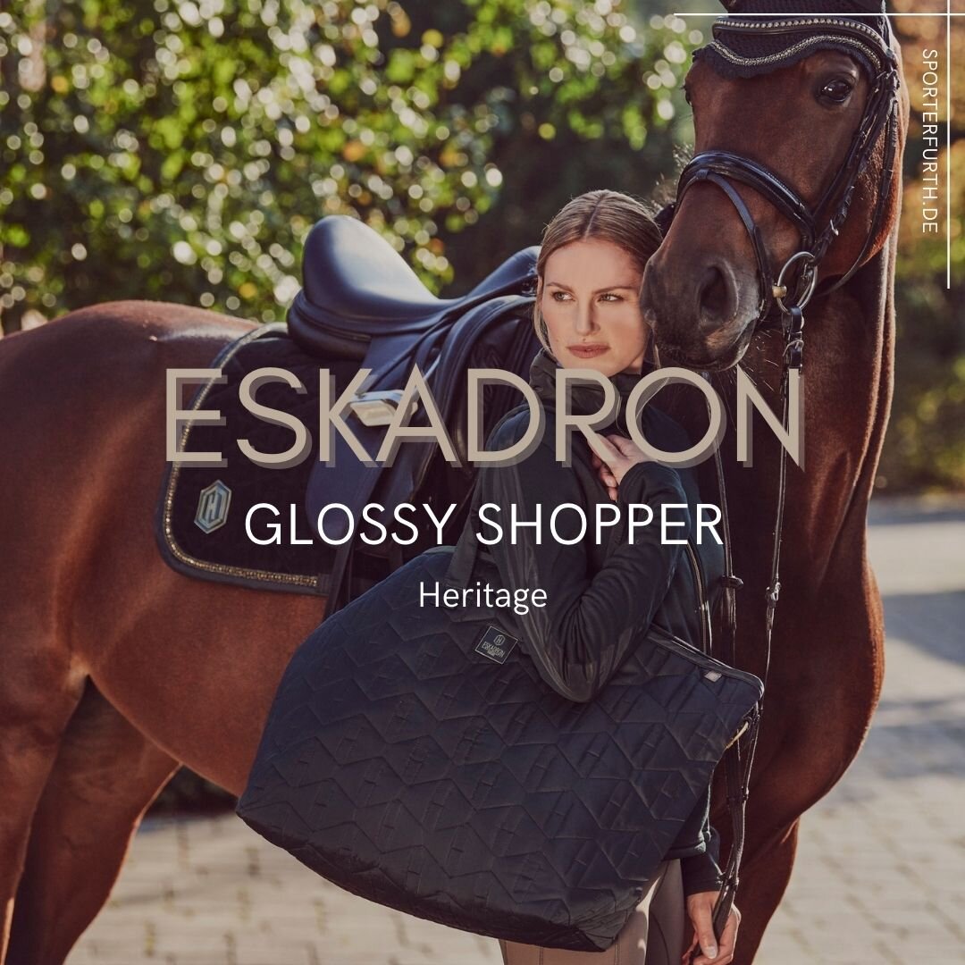 Einkaufstasche Glossy Shopper von Eskadron Heritage Kollektion