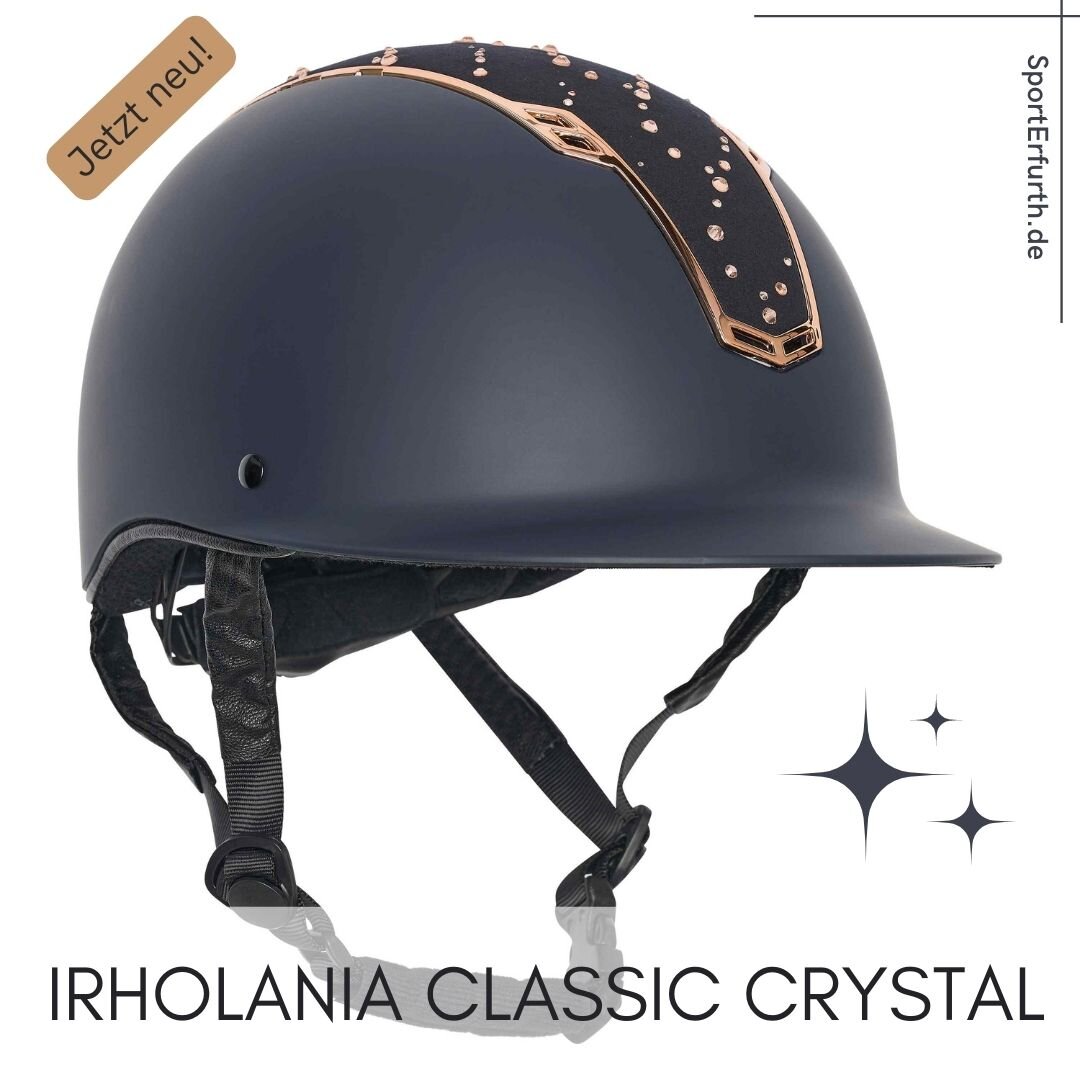 Reithelm Imperial Riding Irholania Classic Crystal navy-rosegold