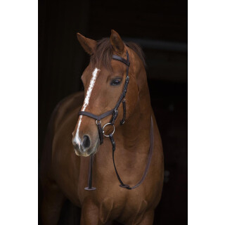 Rambo Micklem Competition Bridle SH=Warmblut braun
