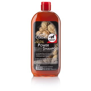Leovet Power Shampoo Walnuss für dunkle Pferde 500ml