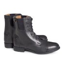 Schnürrstiefelette Belfort schwarz mit Reißverschluss hinten 44