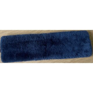 Christ Lammfell Sattelgurtschoner 50cm 04-anthrazit