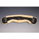 Lammfell Mondgurt von Christ Kurzgurt 65cm 62-schwarz/natur