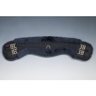 Lammfell Mondgurt von Christ Kurzgurt 85cm 64-schwarz/anthrazit