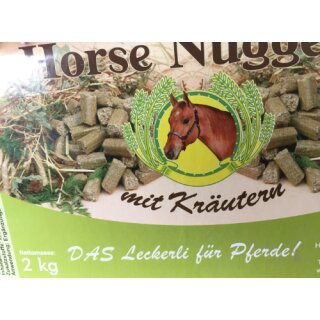 Leckerli Horse Nugget mitKräutern Eimer 2kg