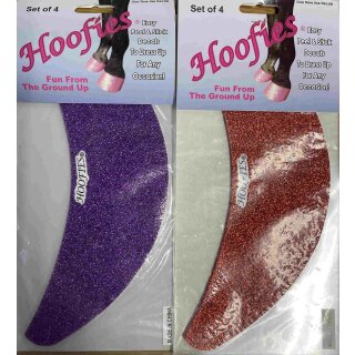 Hoofies Hufsticker Purple Glitter