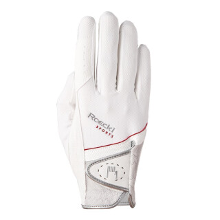 Roeckl Reithandschuh Madrid 100-weiss 10,5