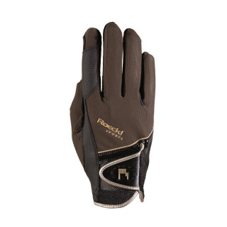 Roeckl Reithandschuh Madrid 792-mokka 8,5