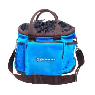Waldhausen Putztasche azurblau/braun