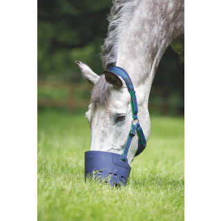 Flexi Grazer Muzzle Fressbremse navy Pony