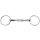 Wassertrense EDELSTAHL-ELLIPSE, doppelt gebrochen 18mm