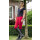 USG Kinderreithose Abigail mit Top Grip Vollbesatz 105-rot 146