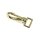 Karabinerhaken Trense  goldfarben