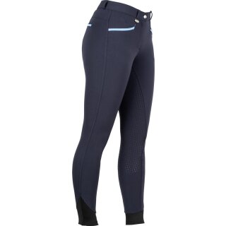 Reithose Ava Top-Grip Vollbesatz marine 72