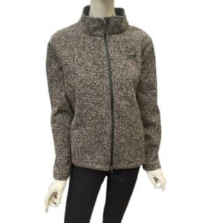 Funktionsstrickjacke ELT Unisex schwarz/caramel XL