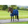 Horseware Mio Fleece Abschwitzdecke BMTB-navy/tan & navy 125cm