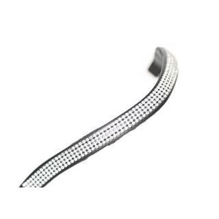 Shires Stirnband Small Diamant schwarz Cob-ca.39cm