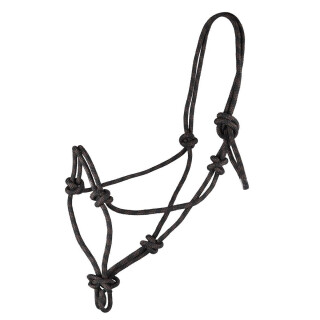 Waldhausen Knotenhalfter 71-schwarz/braun Pony