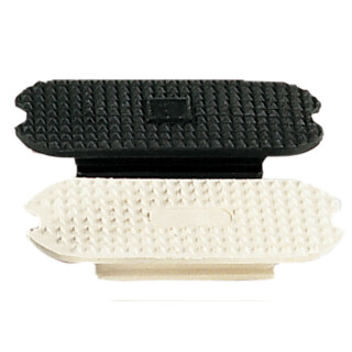 Steigbügeleinlagen GUMMI weiß 11