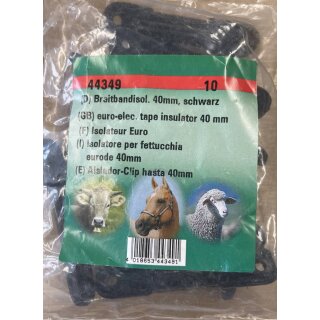 Breitbandisolator bis 40mm 10er Pack