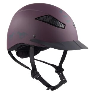 HV Polo Reitkappe  HVPLangley plum