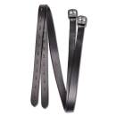 Waldhausen Steigbügelriemen STAR 22mm schwarz 120cm
