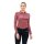 Spooks Roxie Sequin Polo Longsleeeve Damen dark rose