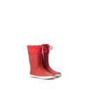 Aigle Winter Gummistiefel giboulee rouge/blanc Kinder