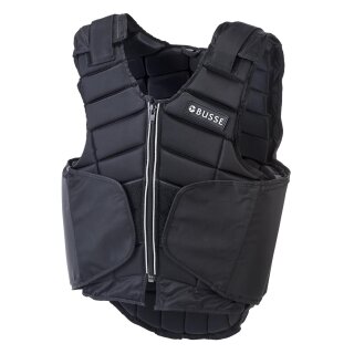 Busse Sicherheitsweste Burghley zum Reiten Kinder schwarz