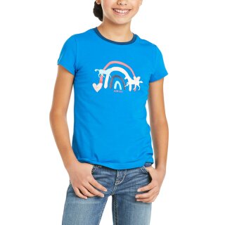 Ariat T-Shirt Rainbow Wishes navy