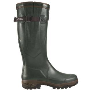 Unisex Jagdstiefel Aigle Gummistiefel Parcours 2 Iso weitenverstellbar und gefüttert Unisex
