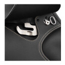 Wintec 500 Springsattel schwarz Kopfeisen gelb Kammerweite 27-28cm 16,5"/42cm