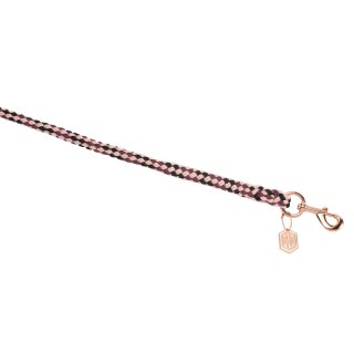 Eskadron Strick Heritage 711-pearl rose/earlgrey mit Karbinerhaken