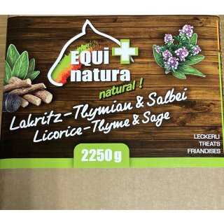 Equinatura Leckerli Lakritz-Thymian-Salbei 2250g