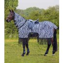 Waldhausen Fliegenausreitdecke Zebra mit Fransen