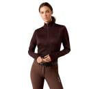 Ariat Team EQ 1/2 Zip Pullover | Chocolate Plum