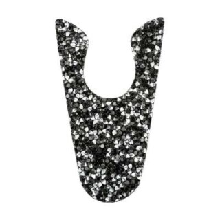 strass black-silver